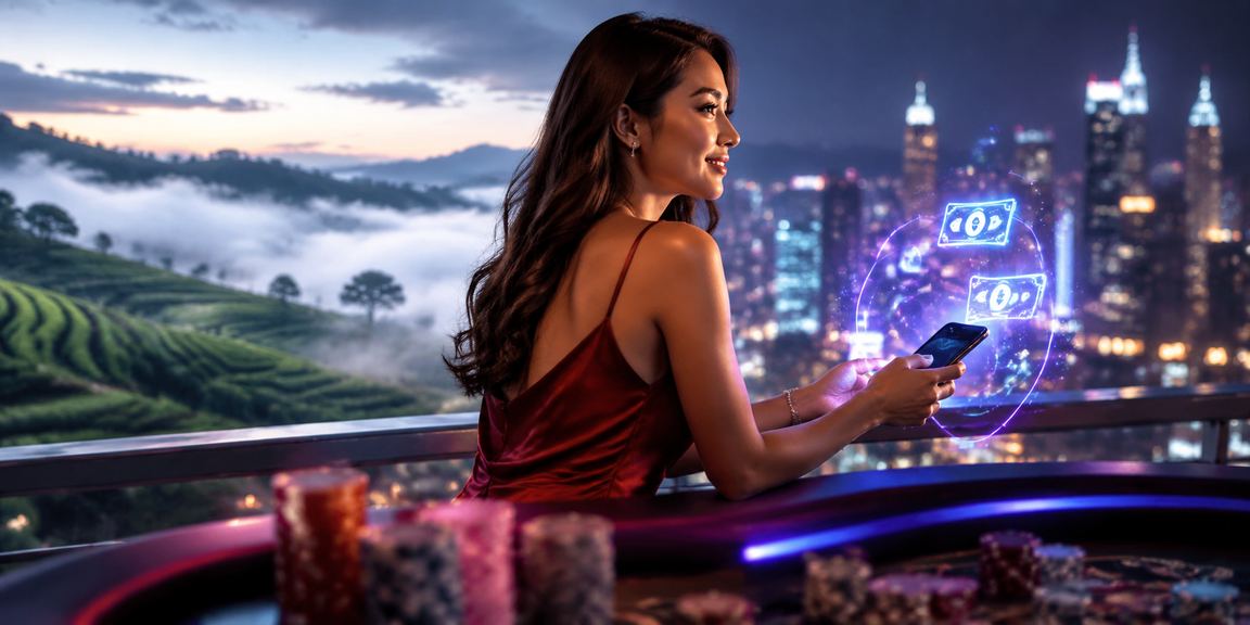 Pengguna Malaysia membaca terma dan syarat platform hiburan dalam talian