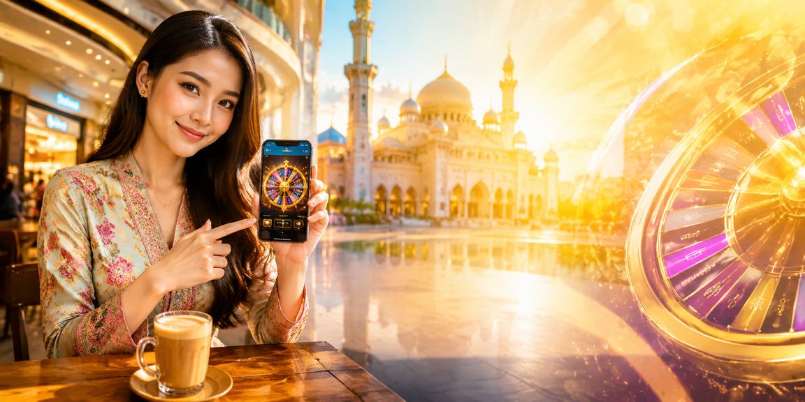 Permainan roulette bergaya Malaysia di Putrajaya